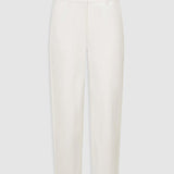 Oroton White Twill Pant | White