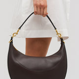 Oroton Florence Medium Hobo | Mahogany