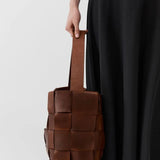 St Agni Woven Large Tote | Chestnut (PRE-ORDER)