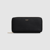 Oroton Margot Medium Zip Around Wallet | Black