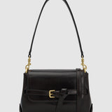 Oroton Margot Small Top Handle | Dark Chocolate