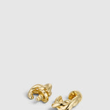 Oroton Briar Hoop Earring | Gold (PRE-ORDER)