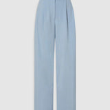 Oroton Pleat Detail Pant | Twilight Blue